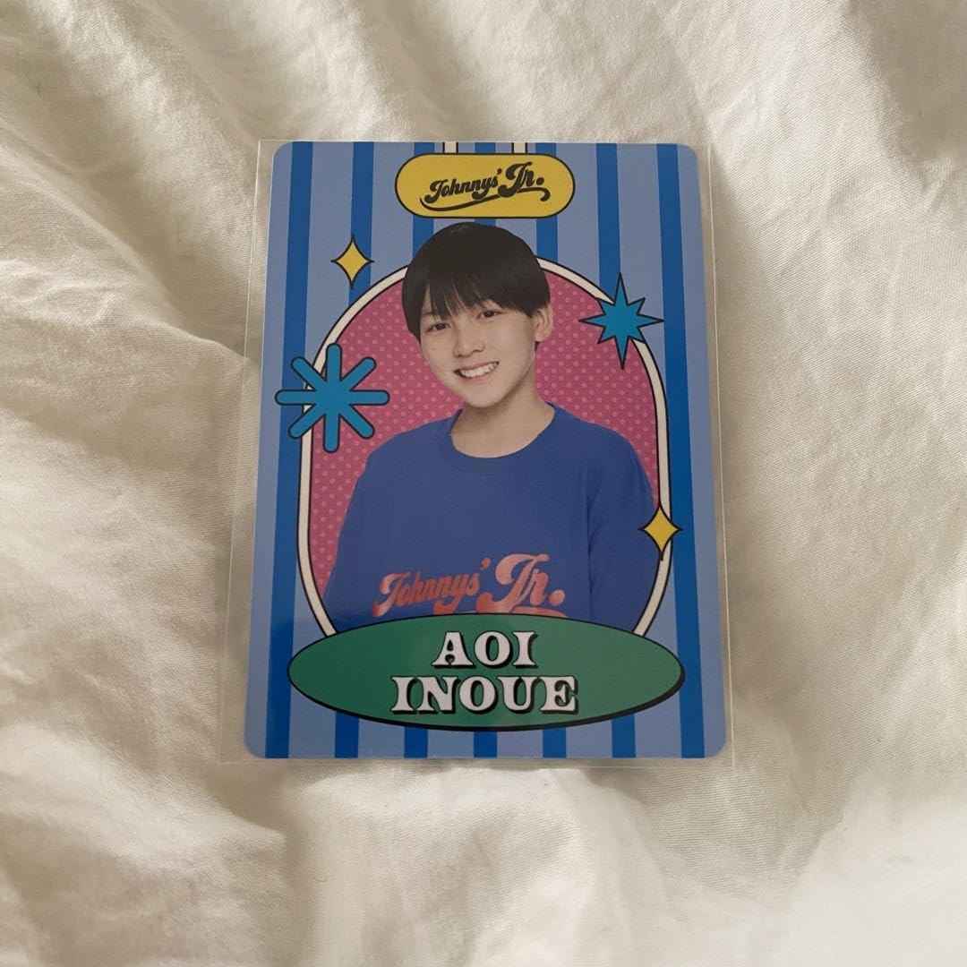 井上蒼生公式写真プロフィールカード